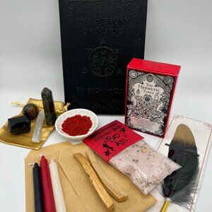Witch kit, special edition, one-of-a-kind. This is a witchy gift box.